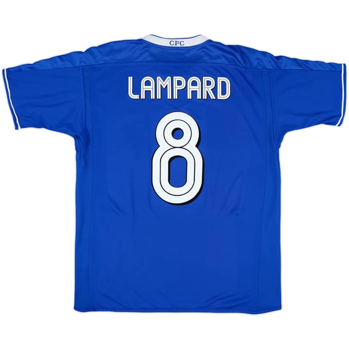 2003-05 Chelsea Home Shirt Lampard #8 - 6/10 - (L)