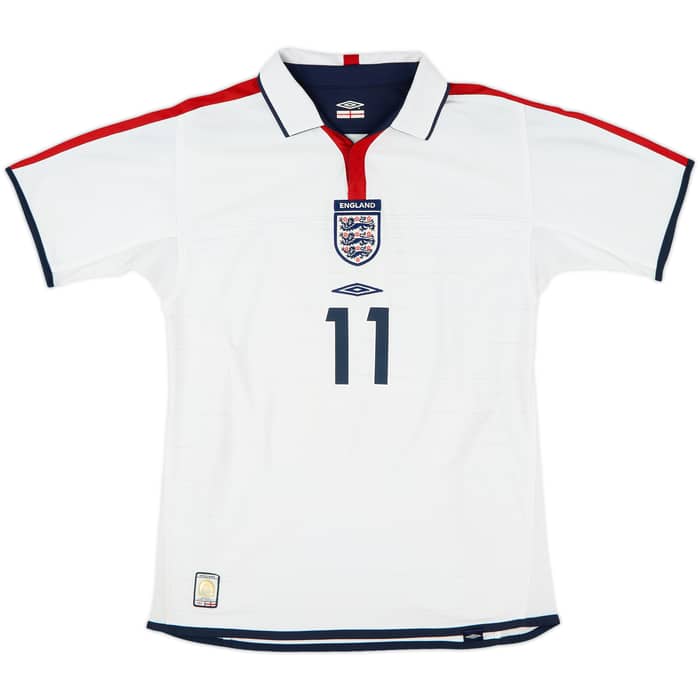 2003-05 England Home Shirt Lampard #11 - 8/10 - (L)