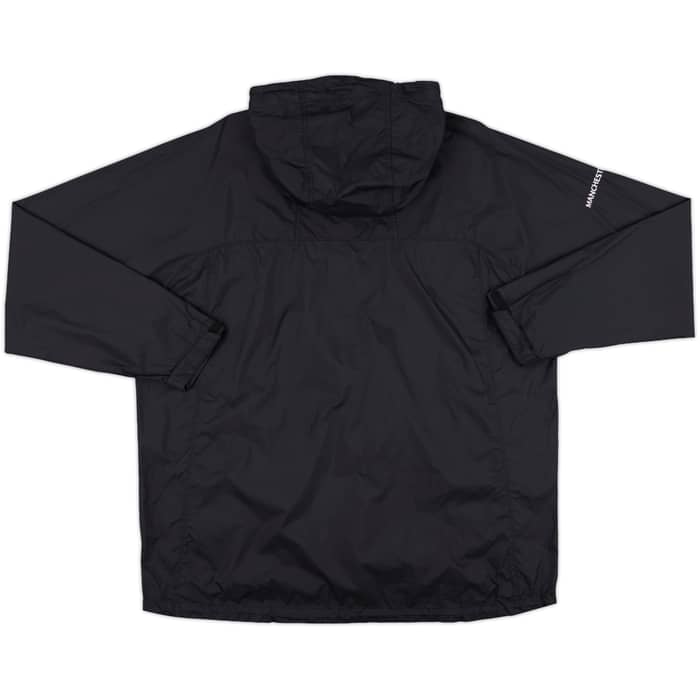 2008-09 Manchester United Nike Hooded Rain Jacket - 9/10 - (XXL)