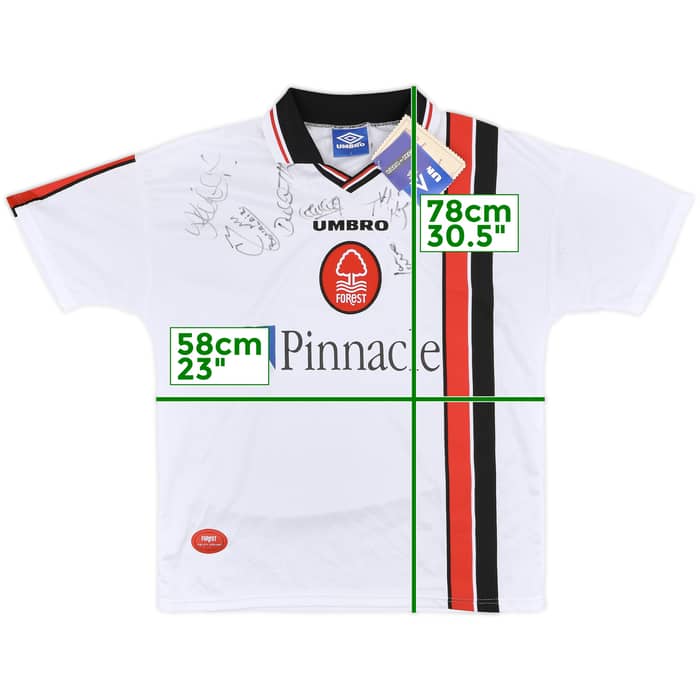 1998-99 Nottingham Forest Signed Away Shirt (L)