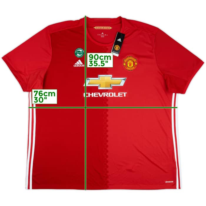 2016-17 Manchester United Home Shirt (4XL)