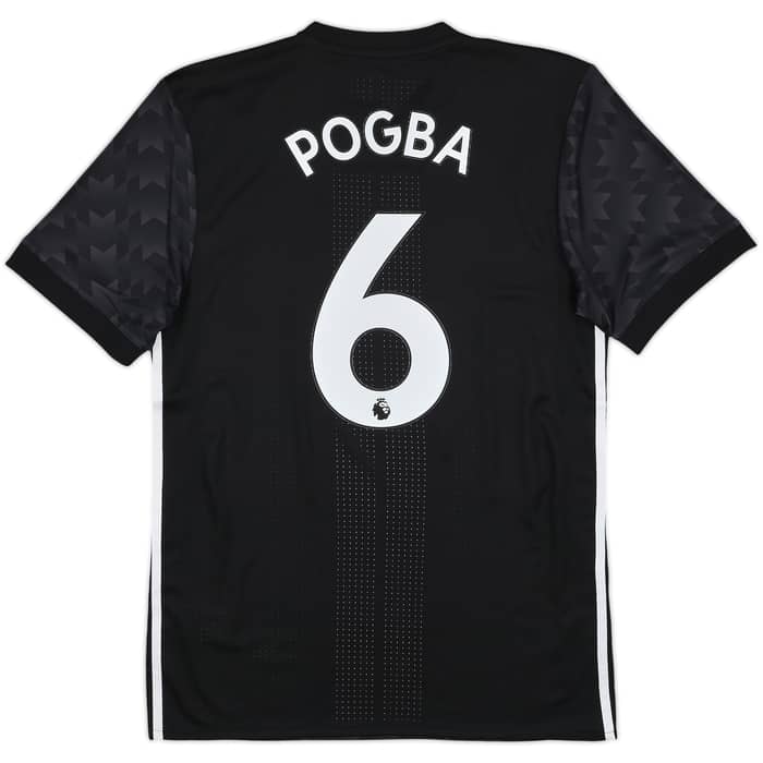 2017-18 Manchester United Player Issue Away Shirt Pogba #6 (M/L)