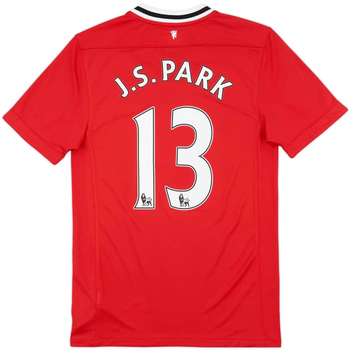 2011-12 Manchester United Home Shirt J.S.Park #13 (S)