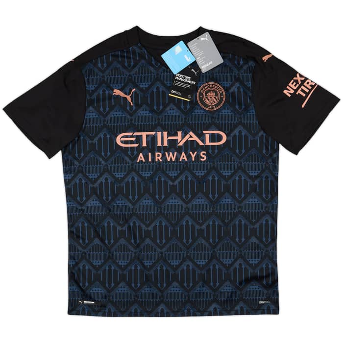 2020-21 Manchester City Away Shirt Kun Aguero #10 (L)