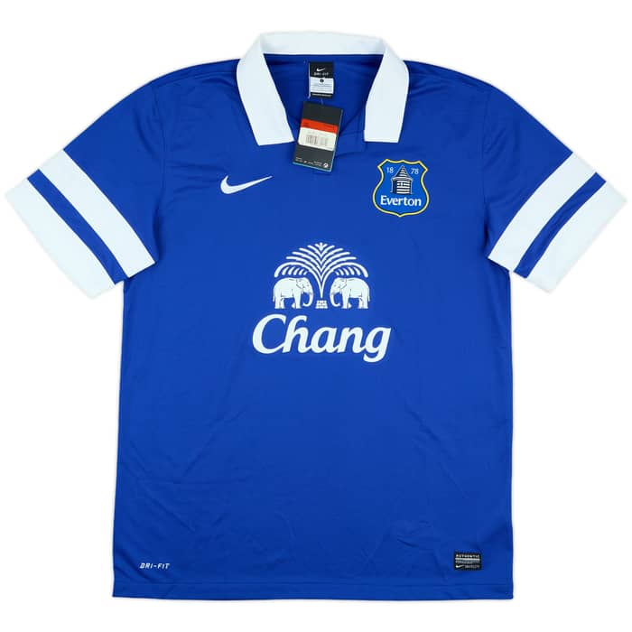 2013-14 Everton Home Shirt Traore #28 (L)