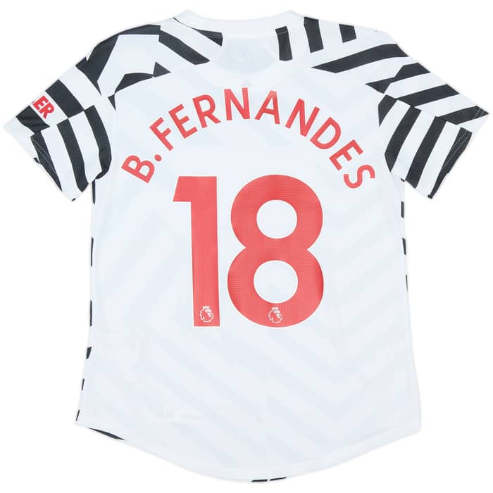 2020-21 Manchester United Authentic Third Shirt B.Fernandes #18 (Women's M)