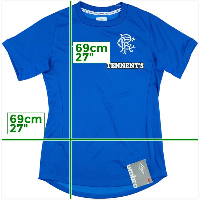 2012-13 Rangers Home Shirt (Women's S)