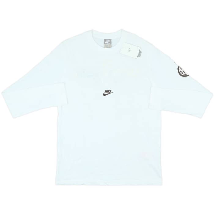 2009-10 Inter Milan Nike Cotton L/S Tee (M)