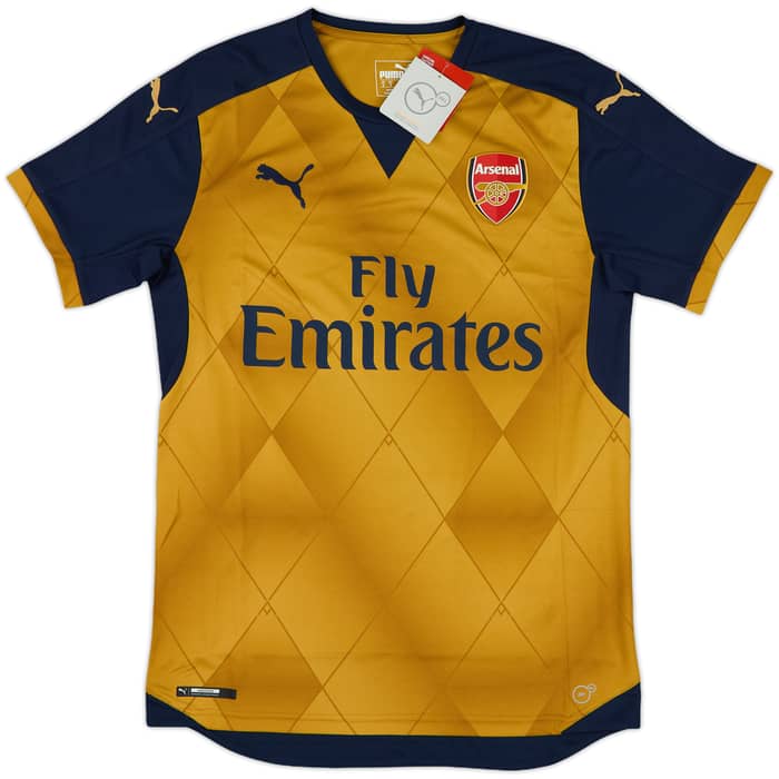2015-16 Arsenal Away Shirt Arteta #8 (S)