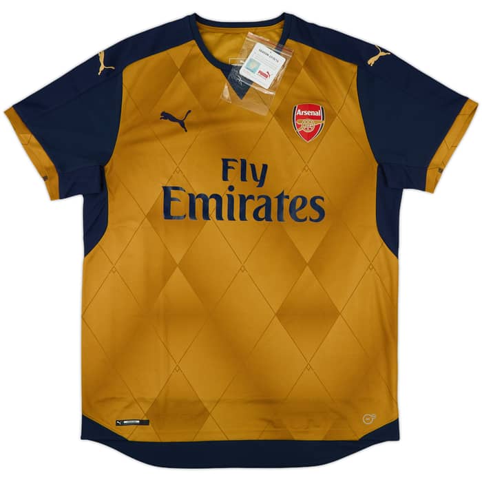 2015-16 Arsenal Away Shirt Arteta #8 (XL)