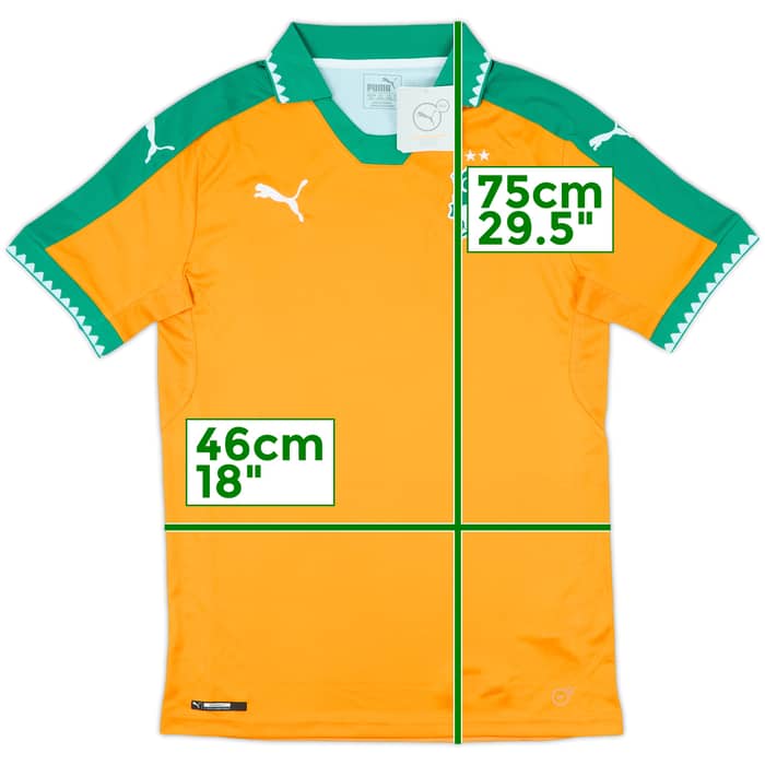 2017-18 Ivory Coast Home Shirt (S)