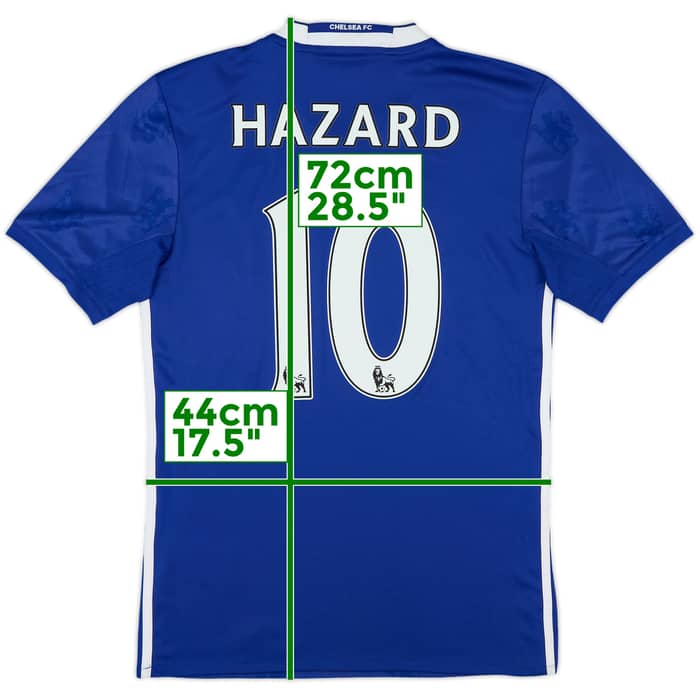 2016-17 Chelsea Home Shirt Hazard #10 (XS)