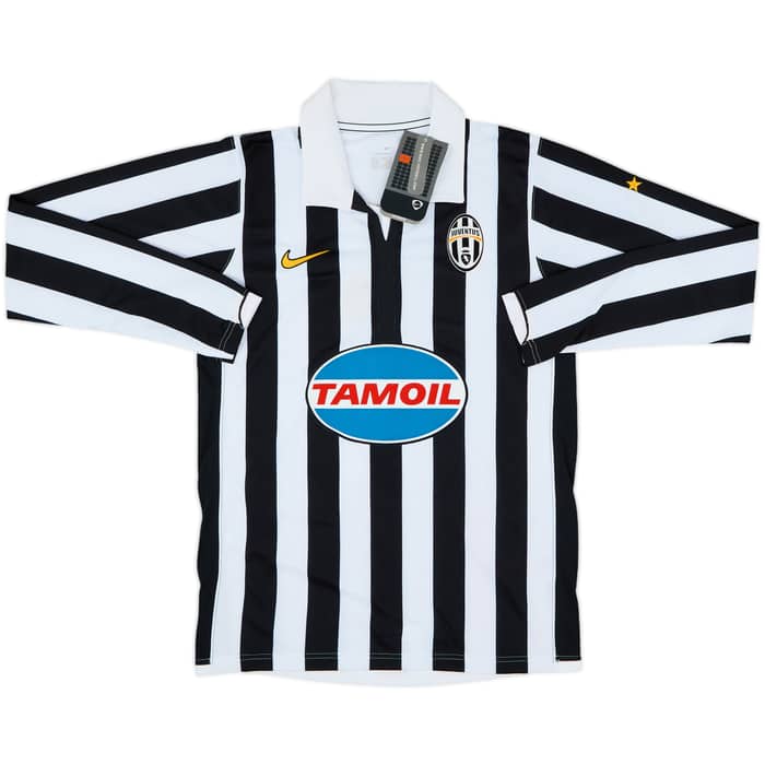 2006-07 Juventus Home L/S Shirt Del Piero #10 (S)