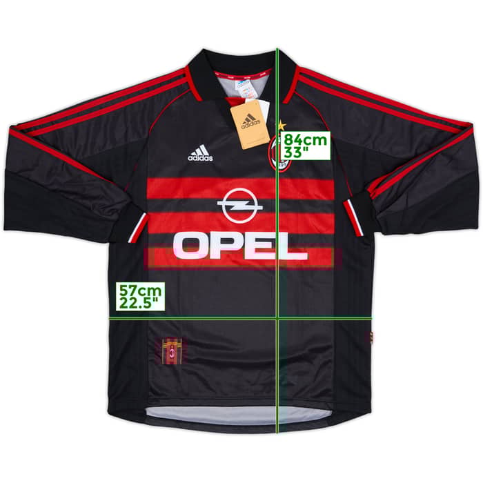 1998-99 AC Milan Third L/S Shirt (L)