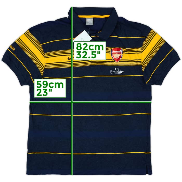 2009-10 Arsenal Nike Polo Shirt (XXL)