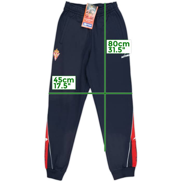 2006-07 Sporting Gijon Astore Track Pants/Bottoms (L.Boys)