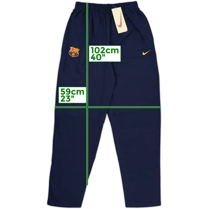 1999-00 Barcelona Nike Track Pants/Bottoms (L)