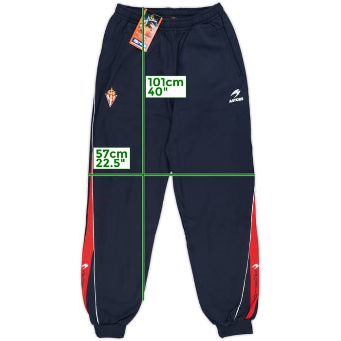 2006-07 Sporting Gijon Astore Track Pants/Bottoms (XL)