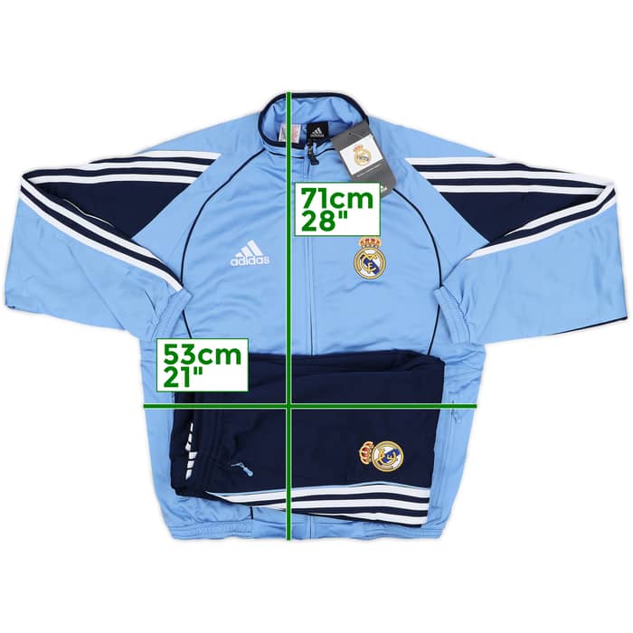 2005-06 Real Madrid adidas Tracksuit (L.Boys)
