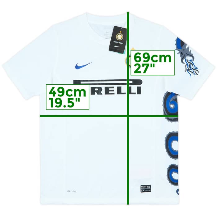 2010-11 Inter Milan Away Shirt (XL.Boys)
