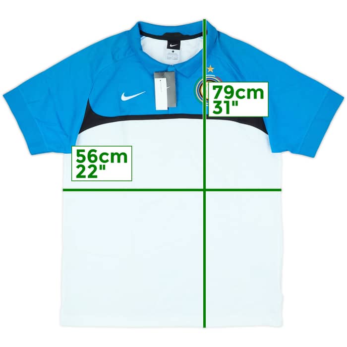 2010-11 Inter Milan Nike Polo Shirt (L)