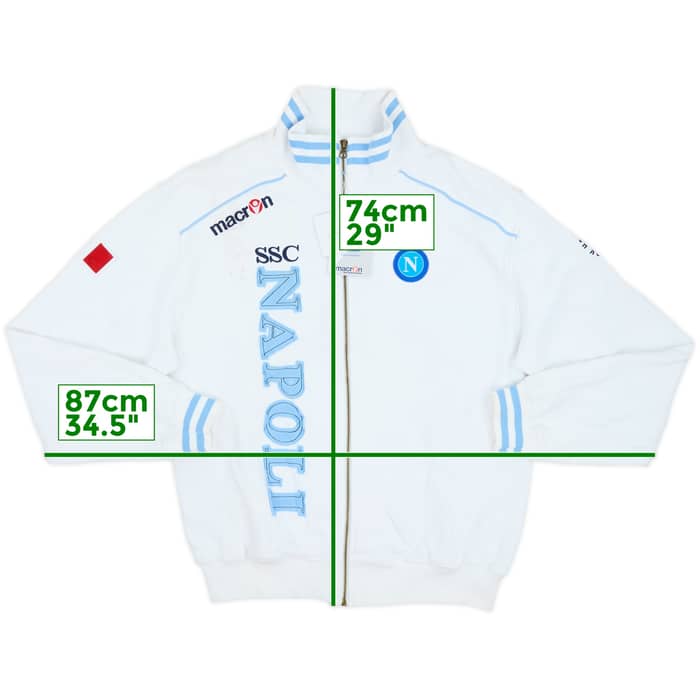 2009-10 Napoli Macron Track Jacket (M)