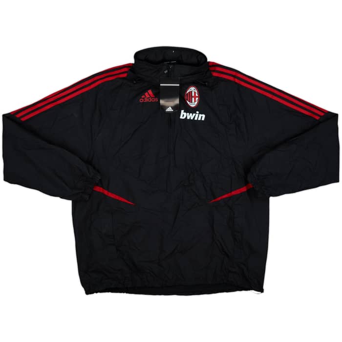 2009-10 AC Milan adidas Hooded Windbreaker (L/XL)