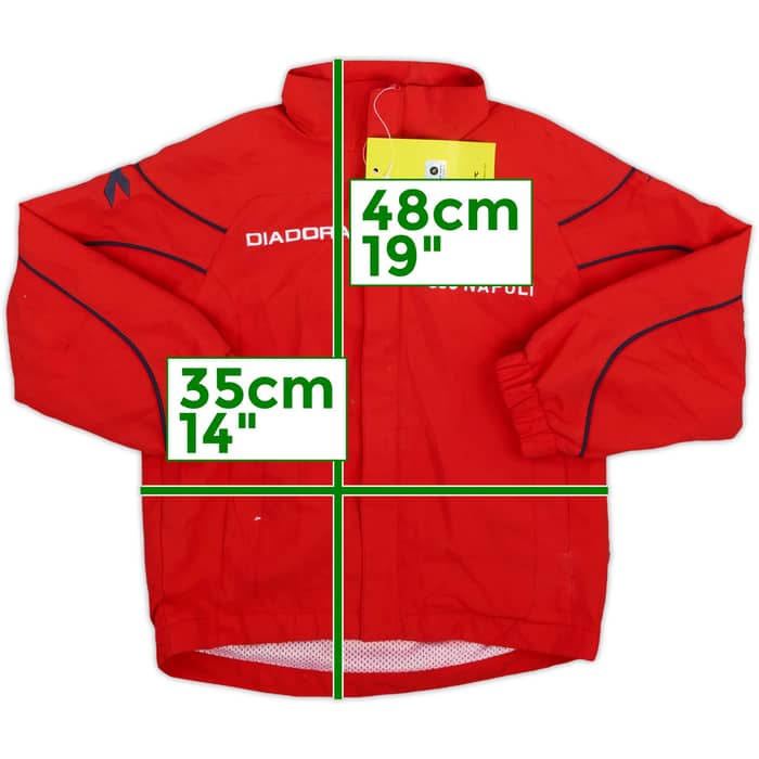 2007-08 Napoli Diadora Track Jacket (4-5 Years)