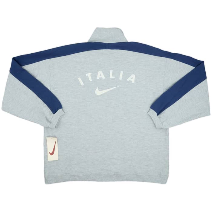 1996-97 Italy Nike 1/4 Zip Polo Shirt (XL)