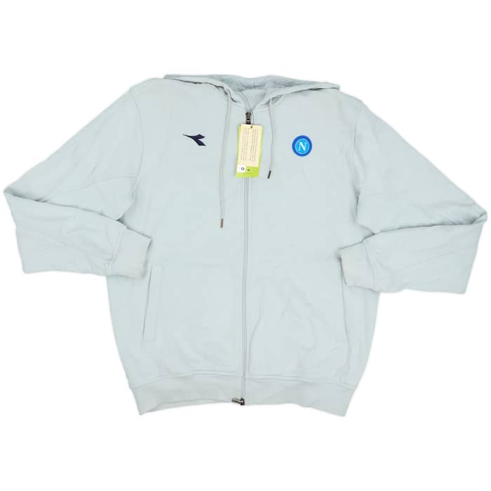2008-09 Napoli Diadora Hooded Track Jacket (M)