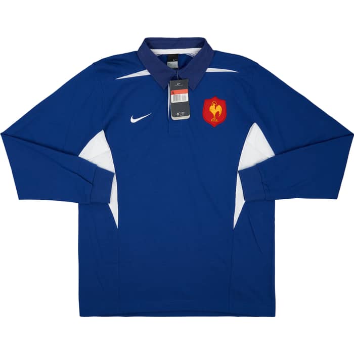 2004-05 France Rugby Supporters Home L/S Shirt