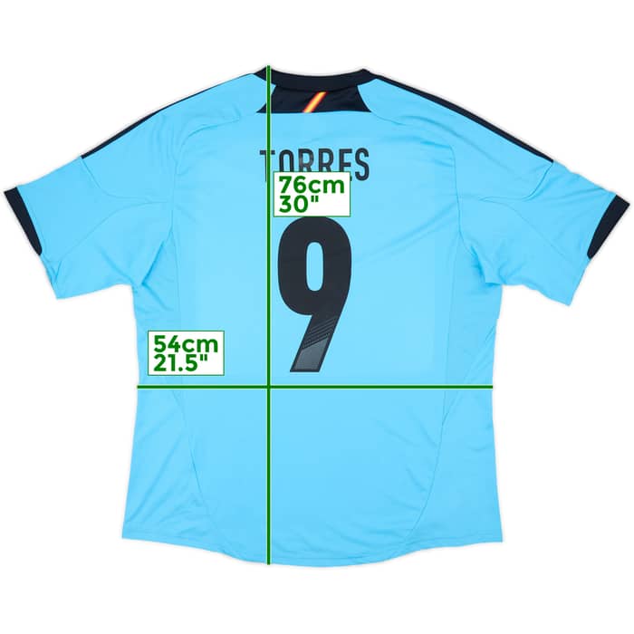 2012-14 Spain Away Shirt Torres #9 (XL)