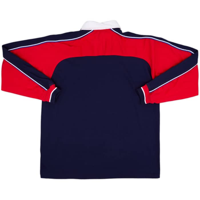 2001-02 Crystal Palace Le Coq Sportif Polo L/S Shirt - 9/10 - (L)