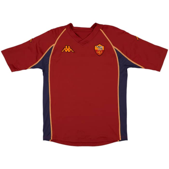 2002-03 Roma Kappa Training Shirt - 8/10 - (M)