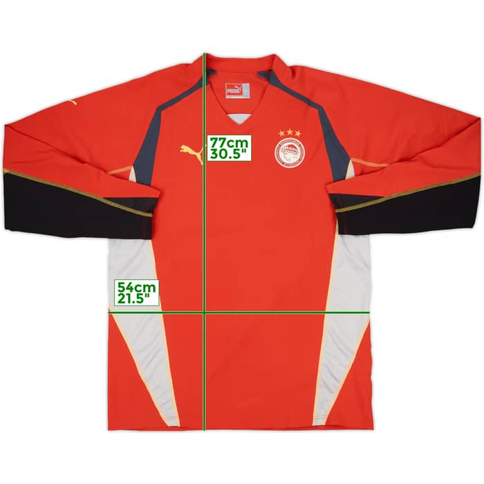 2006-07 Olympiakos GK Shirt - 8/10 - (L)