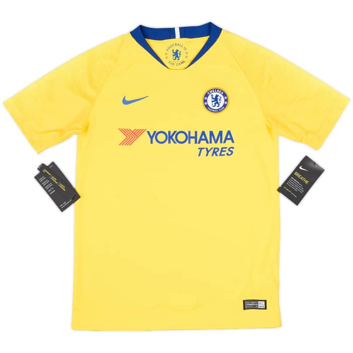 2018-19 Chelsea Away Shirt (L.Boys)