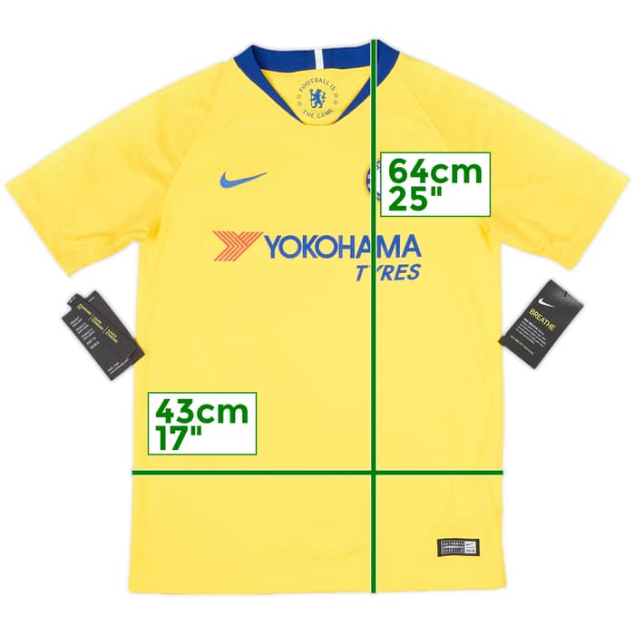 2018-19 Chelsea Away Shirt (L.Boys)