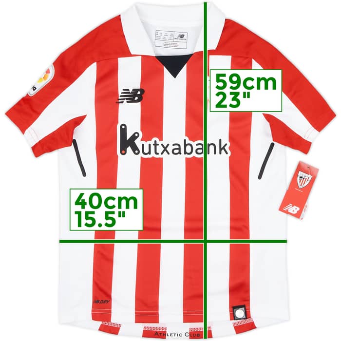 2017-18 Athletic Bilbao Home Shirt (S.Boys)
