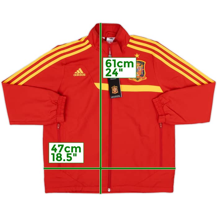 2012-13 Spain adidas Track Jacket (S.Boys)