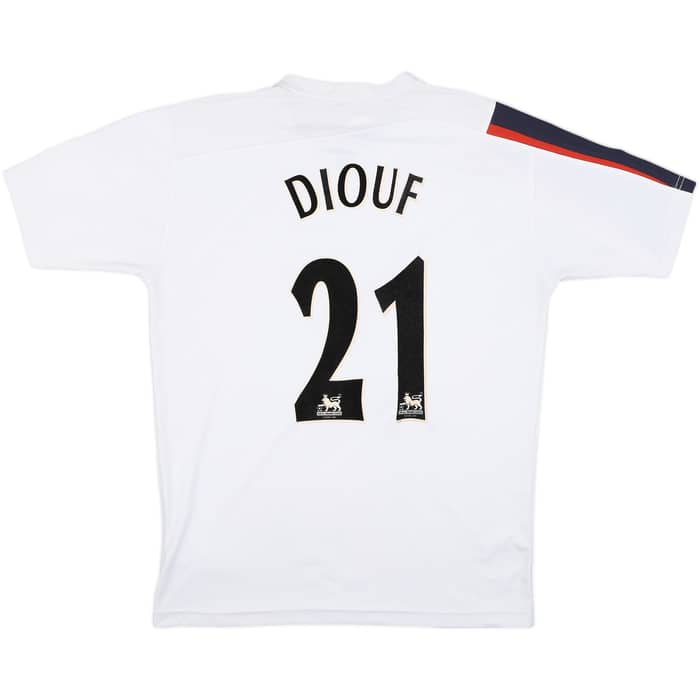 2005-07 Bolton Home Shirt Diouf #21 - 7/10 - (M)