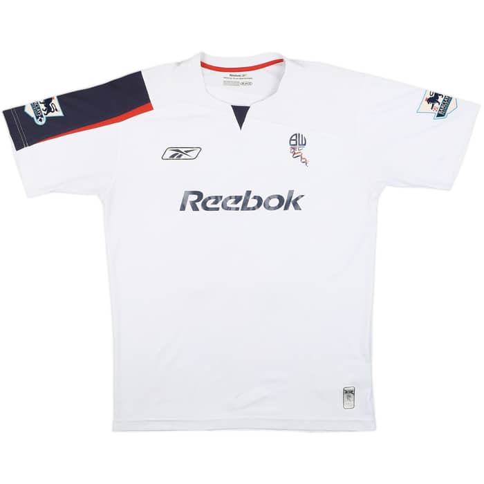 2005-07 Bolton Home Shirt Diouf #21 - 7/10 - (M)