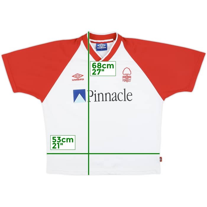 1998-99 Nottingham Forest Umbro Training Shirt - 8/10 - (S)