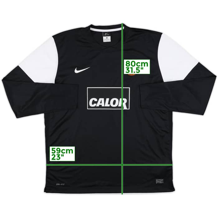 2011-12 Dundee United Away L/S Shirt - 7/10 - (XL)
