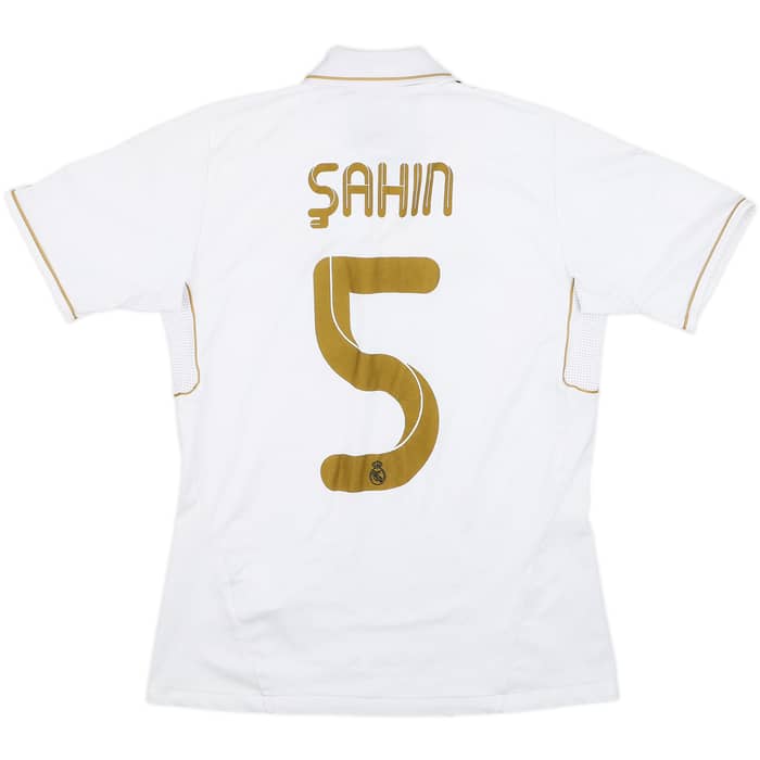 2011-12 Real Madrid Home Shirt Sahin #5 - 5/10 - (XL.Boys)