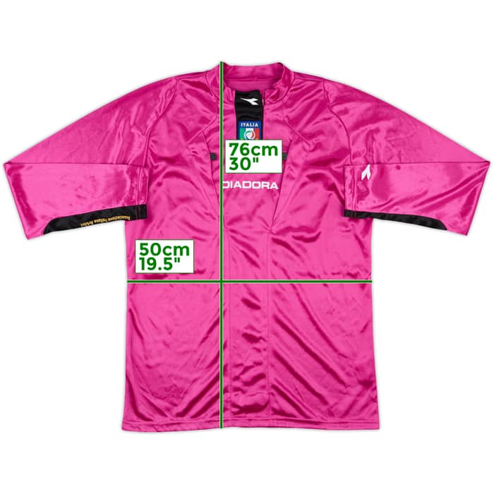 2000s Italy Diadora Referee L/S Shirt - 9/10 - (M)