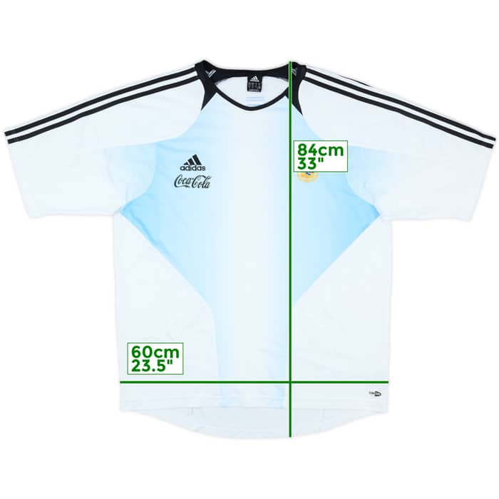 2004-06 Argentina adidas Training Shirt - 9/10 - (4XL)
