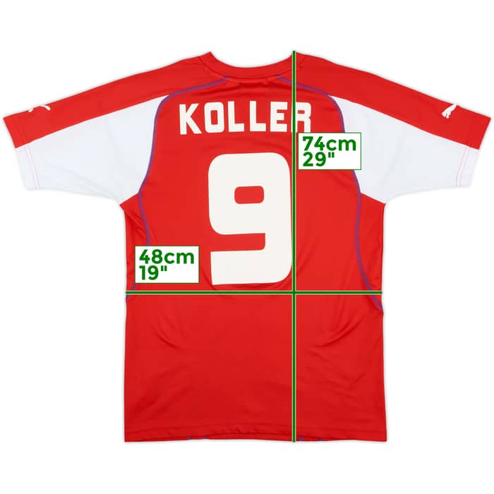 2003-04 Czech Republic Basic Home Shirt Koller #9 - 7/10 - (S)