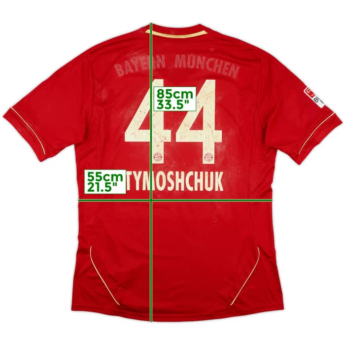2011-13 Bayern Munich Home Shirt Tymoshchuk #44 - 4/10 - (L)