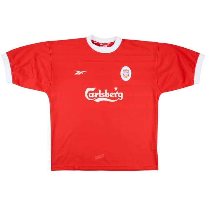 1998-00 Liverpool Home Shirt Ince #17 - 8/10 - (XL)