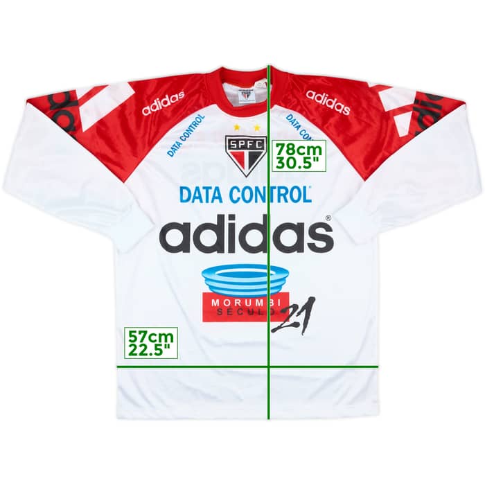 1997 Sao Paulo adidas Training L/S Shirt - 9/10 - (XL)